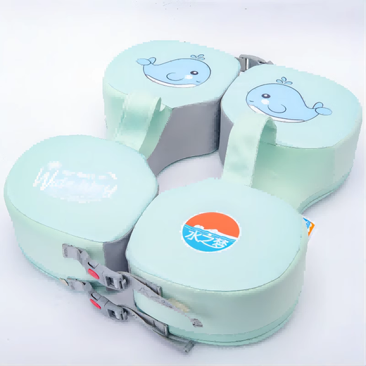 
Water Dream Water Dream Free Inflatable Children's Swimming Armpit Circle Safe and Stable Not Rolling Applicable for 3 months-4 years old Cartoon Version + Green