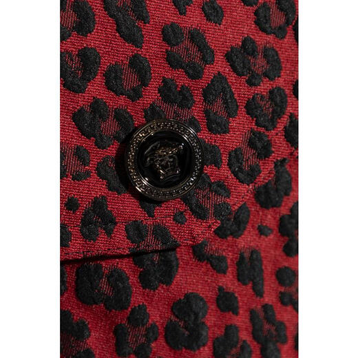 范思哲（VERSACE）奢侈品服饰男长袖衬衫 10174131A12401-2RB80 流行 红色 均码 |IT-50