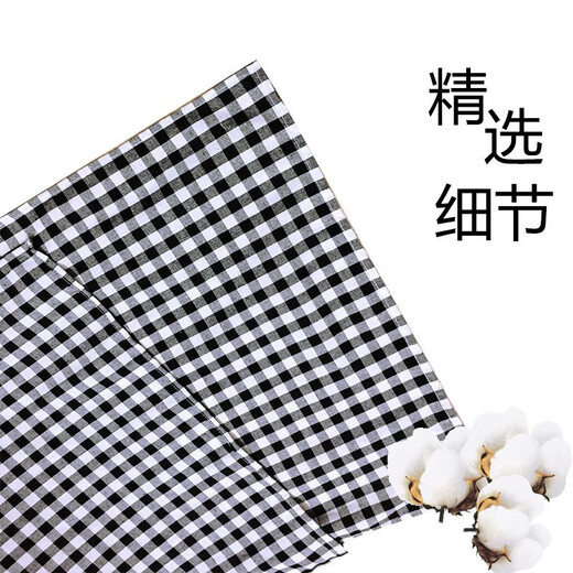 巴比象（bbet）格子布婴儿背巾背带传统闽南用品风俗老式婚嫁婚庆 简单款无穗子长4.2米宽0.68米
