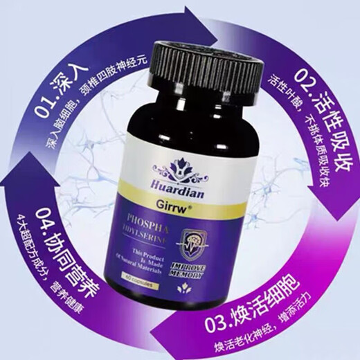 Girrw加拿大进口甲钴胺维生素b12胶囊60粒叶酸营养神经损伤b族维 3瓶[9925顾客的选择]周期装