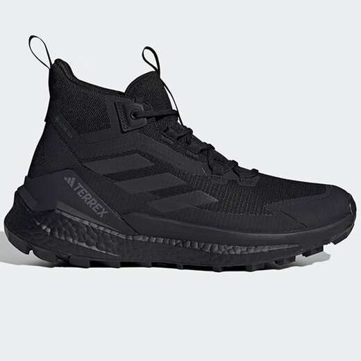 阿迪达斯 （adidas）男鞋秋冬新款FREE HIKER 2.0户外防水透湿透汽运动鞋登山徒步鞋 IH3524/黑色/灰 45