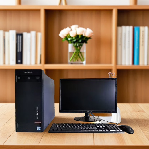 Desktop computer second-hand host quad-core i7 independent display business office home DNFLOLi3i5 gaming computer complete machine package seven Core i7/16G756G. HD core display single host