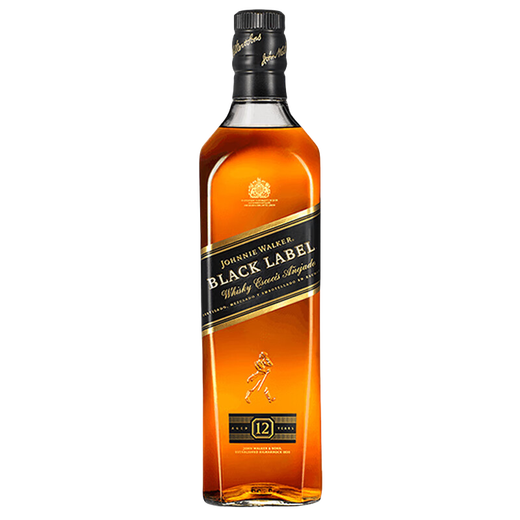 尊尼获加（JOHNNIE WALKER）黑牌/红牌/绿牌金方金牌蓝牌苏格兰调和威士忌节进口洋酒尊尼获加 黑方黑牌 12年  750ml