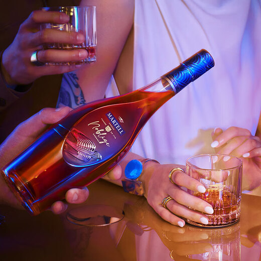 马爹利（Martell） 名士vsop 干邑白兰地 洋酒 350ml*2 双支