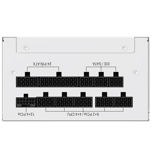 GreatWall Dragon Power Gold Medal Full Mode Desktop Computer Power Supply Platinum Dragon 1250W White ATX3.1