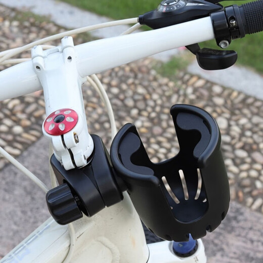 Baichao Electric Vehicle Water Cup Holder Bicycle Water Bottle Holder Battery Car Coffee Milk Tea Mobile Phone Holder Universal Bicycle Cup Holder Easy Travel Multi-Function Universal Cycling Bicycle Rotatable Two-in-One Water Cup Holder + Mobile Phone Holder