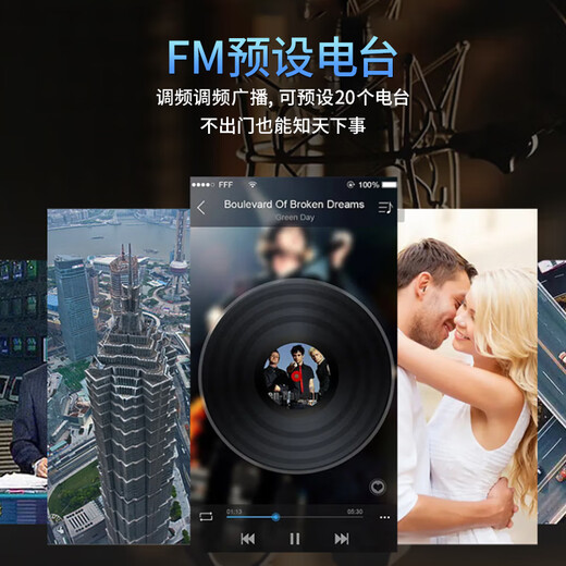 THINKYA 迷你蓝牙CD组合音响CD播放机 FM收音机 桌面HIFI发烧音箱 2.0声道