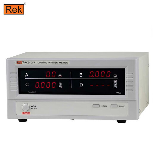 美瑞克功率计RK9800N台式数字功率计RK9901N电参数测试仪功率表基本型 RK9901N(报警型12KW/20A)