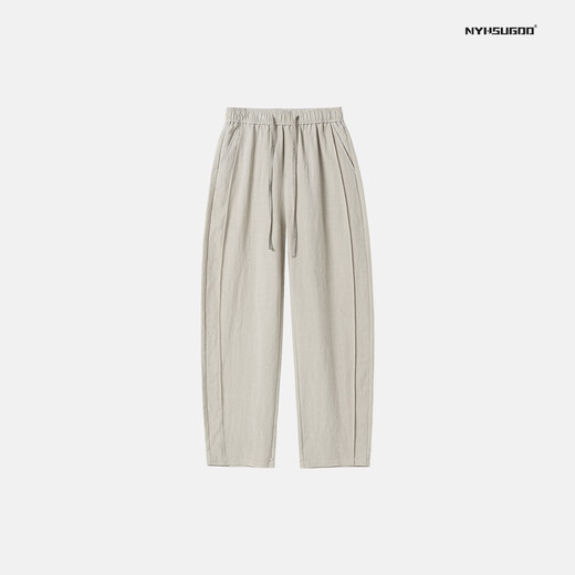 Nanyi NHSUGOO/Sommer Herren neuer Produkt Tennis Dünne Hotline-Drop-Hülle Dünn 3523 Gürtel Casual Hosen Schwarz L 116-130jin [Jin entspricht 0,5 kg]