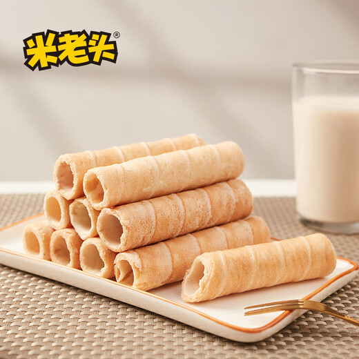 米老头超级威化棒巧克力味牛奶味672g早餐下午茶办公室小零食