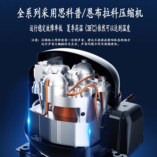 Avionics minus 60-minus 80 degrees horizontal commercial large-capacity cryogenic rapid freezing ultra-low temperature freezer household seafood freezer scientific research laboratory bio-dry ice-40 industrial refrigerator minus 40 degrees to minus 86 degrees 138 liters