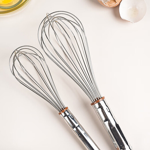 
Renjuyi manual egg beater household baking tool egg cream whisk whisk multifunctional mini egg pump SN4882 7 inch