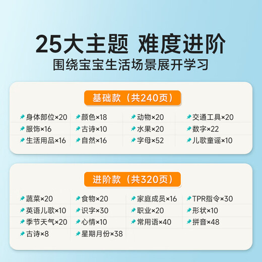 DYAI儿童掌上早教机中英双语启蒙幼儿英语早教有声学习插卡玩具 有声伴读儿童英文字母学习
