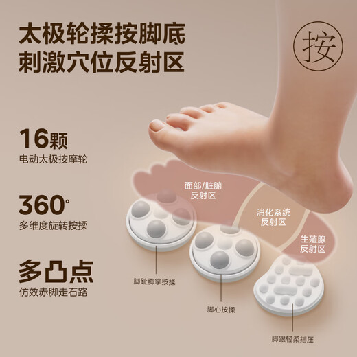 
Midea foot bath tub sterilization foot bath tub heating automatic massage foot bath basin physiotherapy bubble spray Teacher's Day gift for birthday gift for boyfriend and girlfriend elders ZL310 hot spring bucket