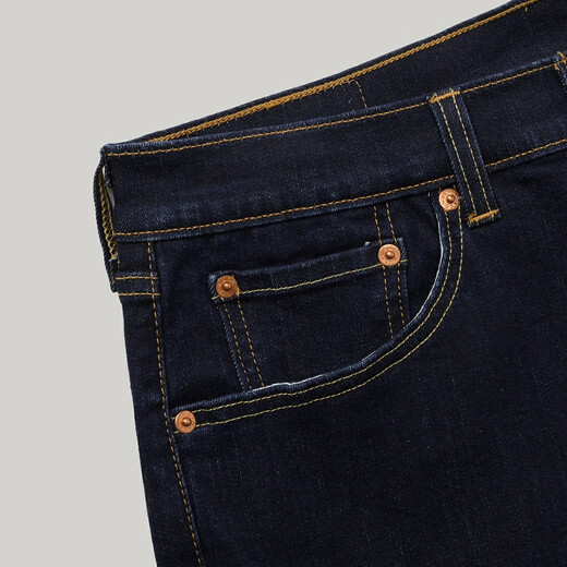 Levi's李维斯25春夏新款男士505直筒美式怀旧复古商务休闲牛仔裤 牛仔蓝 32 (32)