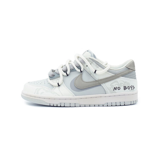 耐克（NIKE）球鞋定制  Dunk Low  做旧复古 秋日穿搭   男女款板鞋 DD1391-103(Team108-男款小男2 40.5
