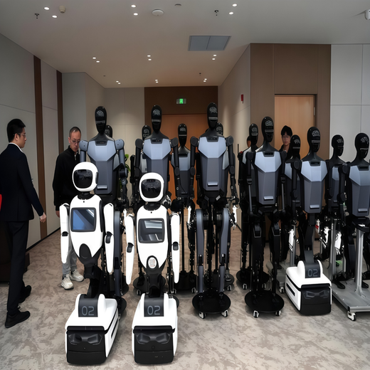 Fräulein Dolphin (Miss Dolphin) Roboter Nanny Artificial Intelligence AI Education Research Humanoid Robot College Experimentelle Lehrschulausstellungshalle Öffnet Marketing Performance Tanze Welcome Miete for Rent Action Orchestration Performance Intelligente Roboter