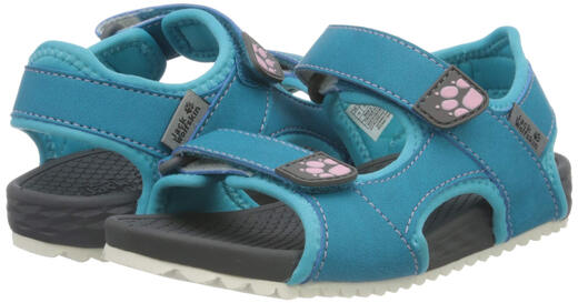 JackWolfskinWOLFSKIN Wolf Claw Unisex Kids Outfresh Luxury Sandals Blue/Gray 3.5 Little Kid