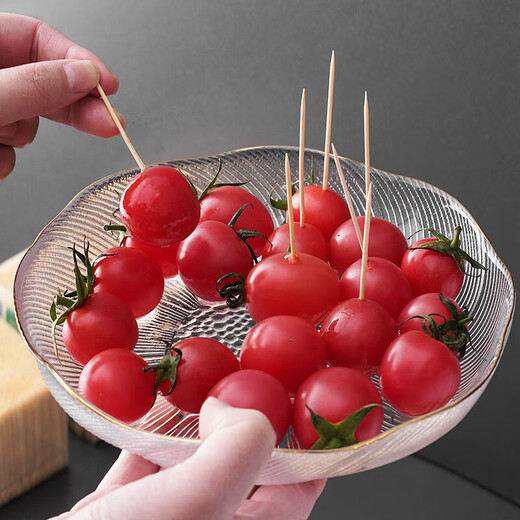 Electric toothbrush oral care artifact accessories double-ended bamboo pick toothpick household commercial wholesale electric toothbrush battery model about 480 toothpicks (6 bags)