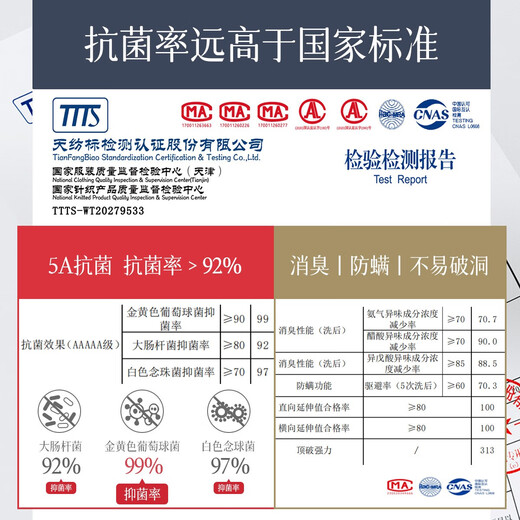 恒源祥袜子男夏季薄款100%纯棉防臭长袜2025商务黑色网眼透气中筒袜 6169纯棉网眼6混色 6双 均码 100纯棉丨5A