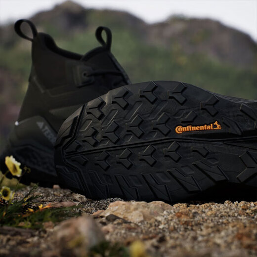 阿迪达斯 （adidas）男鞋秋冬新款FREE HIKER 2.0户外防水透湿透汽运动鞋登山徒步鞋 IH3524/黑色/灰 45