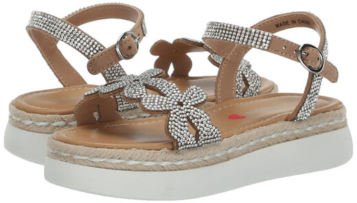 Steve Madden Girls Adalee, Rhinestone Rhinestone 1 Little Kid