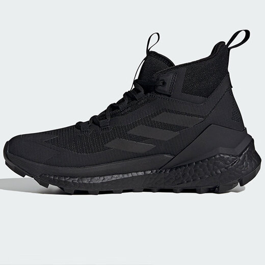 阿迪达斯 （adidas）男鞋秋冬新款FREE HIKER 2.0户外防水透湿透汽运动鞋登山徒步鞋 IH3524/黑色/灰 45