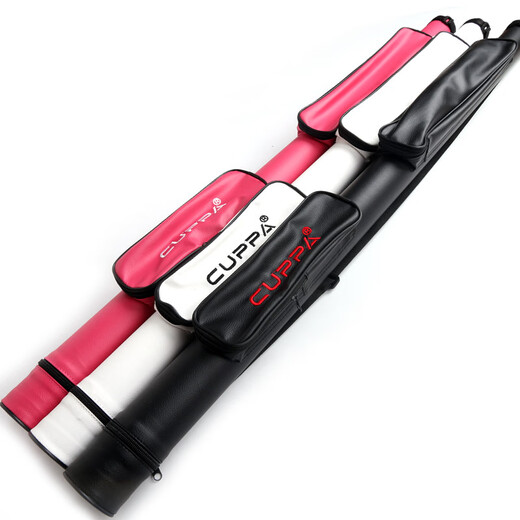 Yuanzu Billiard Club Soft Bolse de alto valor Pass Pass Rod Barrel High-Ald 6 Hole Portable Portable Tres cuartos 1/2 Barrel de varilla Negra-2679-2679