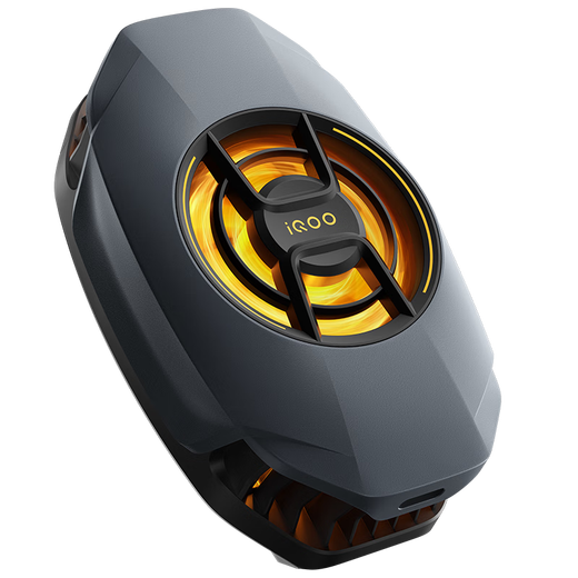 Vivo iQOO Cooling Back Clip 3Neo Mobile Game King Chicken-Eating Magic Device Vertical Airflow Design Does Not Blow Hands Cool Lighting Effects Mobile Phone Cooling Cooling Fan Mobile Phone Gaming Radiator iQOO Cooling Back Clip 3 Neo