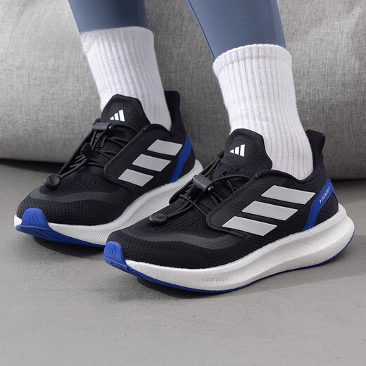 阿迪达斯 （adidas）童鞋大童跑步鞋2025春季新款运动鞋轻便透气训练鞋JH6233 JH6233/主图款 36