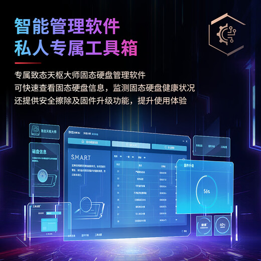 致态（ZhiTai）长江存储 4TB SSD固态硬盘 NVMe M.2接口 TiPlus7100系列