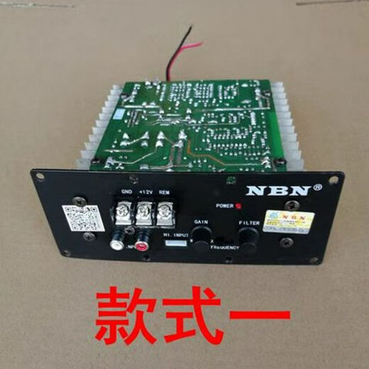 Xiao Balong Original NBN868 Amplificador de placa base Audio Audio Audio 12V Amplificador de 8 pulgadas Subwoofer activo montado en automóvil 1098 El amplificador de marca de 24 V se puede equipar con 868 100W 100W 100W