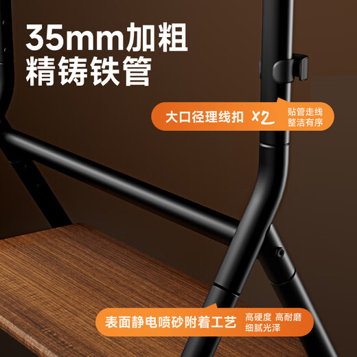 Brateck Northern Arc (65-86) TV stand TV mobile stand TV stand floor-standing TV stand Xiaomi TV cart movable TV cabinet cabinet type FS350M