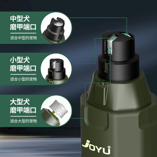 Jiuyu joyu nail polisher accessories polishing cover port three port grinding cover nail polisher universal artifact polishing cover - 1 pack