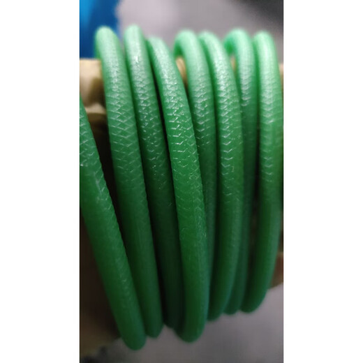 Xmsjo nahtloser Glasfaser -Temperaturofengürtel integrierter Formpolyurethan PU -Rundgurt 8 mm anpassbarer Kerndurchmesser 8mm * Umfang 695 mm
