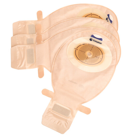 
Kangle Baoshengshu one-piece ostomy pocket 15251 opaque opening rectal stool bag stool bag anorectal bag [5 pieces in bulk] 15251 one-piece skin color stool bag