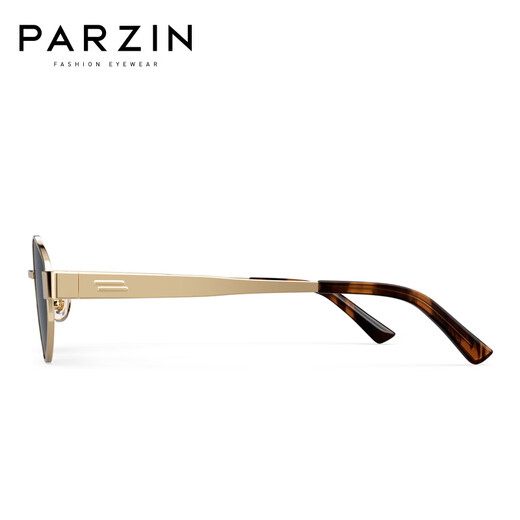 Parson (PARZIN) sunglasses for women, old-fashioned old-fashioned retro oval frame high-end British style glasses driving sunglasses PZ8387