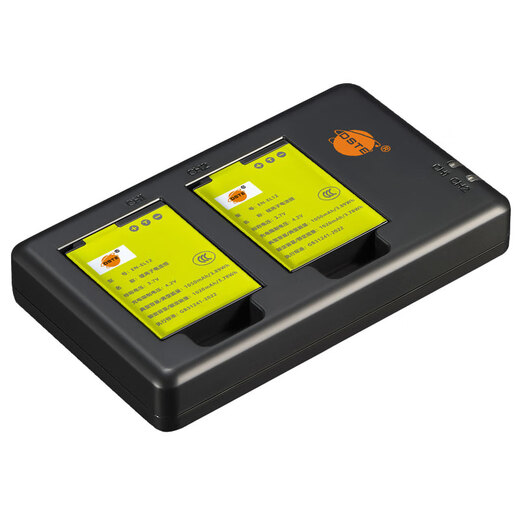 
Thysent EN-EL12 Nikon S9900 W300 S800C AW130 S8200 S9500 S6200 S6300 s8100 S8000 Battery Dual Slot Charger [Two high-capacity version + flat double-slot charging] [Send micro