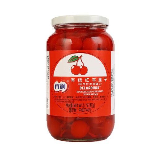 Baili Red Cherry Dosen 727G*2 Dosen Obstkuchen Dessert Dekoration zum Backen. Baili Red Cherry 727G*1 Flasche.