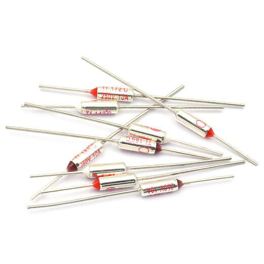 Dafurui rice cooker temperature fuse fuse fuse accessories TF protection temperature control 185 degrees 10A 250V TF thermal protection RY-135 degrees 10A 250V (5 pieces)