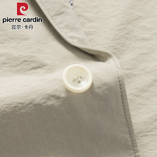 Pierre Cardin Summer mince petit costume pour hommes décontractés de printemps et d'été décontractés de veste monobloc-pièce printemps et automne de style haut de gamme Khaki xl 180 / 92a