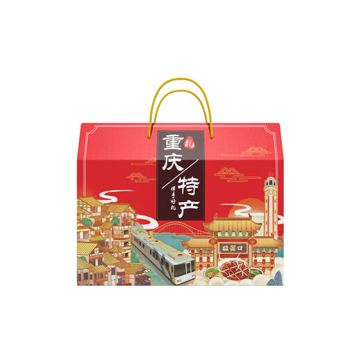 [京东物流]重庆特产礼盒 3890g 送人好礼 国庆年会团购 福利小吃 【重庆特产礼盒】D套餐