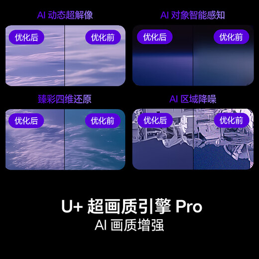 海信电视98E3Q Pro 98英寸 高分区MiniLED控光 288Hz高刷 U+超画质Pro AI智能语音 国家补贴 98/100
