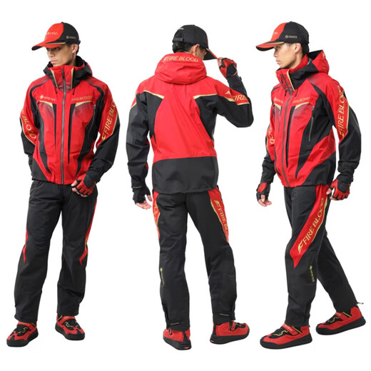SHIMANO RA-120Y GORE TEX fabric waterproof and breathable fishing suit suit fishing suit made in Vietnam black L size