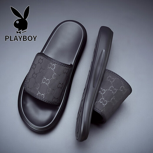 Playboy Flip Flops 2025 Été Nouveau homme de loisirs pour hommes de loisirs anti-glip