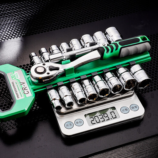 Niuxiang Ratchet Sigle de clé à clé Universal Télers à clé Universelle Hexagonal HEXAGLE TUBE TUBE AUTO TOULEUR AUTO TOUJOURS [CONDUCTION DU PELLEMENT DE RUPTION?] Poignée de flexion 724