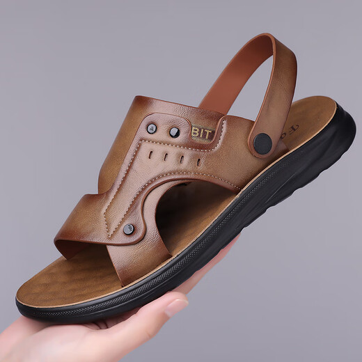 Calculat/Keen2025 Nuevas sandalias Summer de hombres transpirables sandalias de doble propósito. Usa zapatos de playa de suela suave informal F6623 Negro 40
