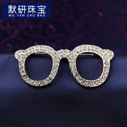 MOYAN Retro Men's Brooch Business Suit Shirt Simple Pendant Placket Collar Pin Collar Button Badge Rudder Silver Brooch