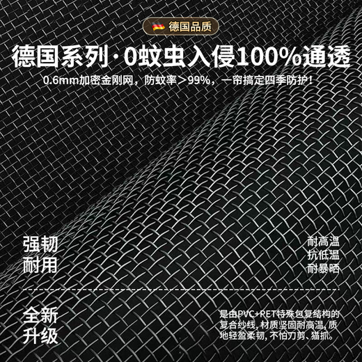 
Shenggu entrance door mosquito-proof door curtain full magnetic absorbing diamond mesh screen door bedroom mosquito-proof door curtain 2025 new high-end door curtain striped gray [full magnetic strip + customizable] 0cm*0cm Customized special shot [Consulting customer service]