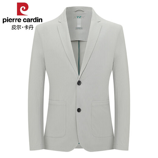 Pierre Cardin High-End Business Casual Anzug Herren 2025 Frühling und Sommer Neue leichte und dünne Ice Seidenanzug Single Western Jacket Herren 9901 Marine Blue XL 180